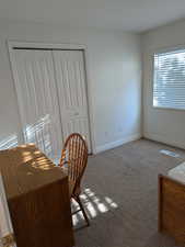 Unfurnished office with carpet floors