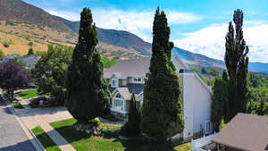 View of mountain backdrop