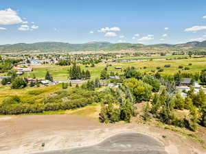View of mountain background