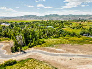 View of mountain background