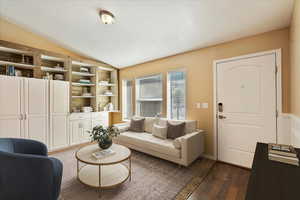 Virtually staged photo