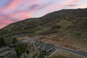 View of mountain backdrop