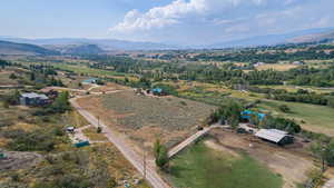 View of rural area with mountains