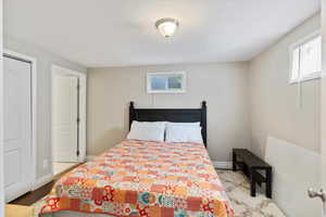 Basement Possible ADU Bedroom with baseboards