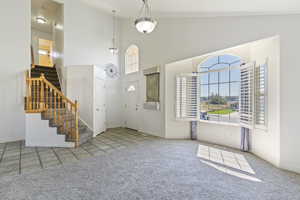Entry Way & Front Living Room