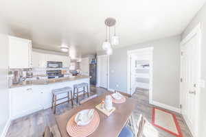Both laundry room and Utility room have space for Pantry shelving