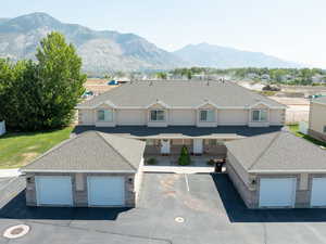 Dedicated parking stall next to dedicated garage.