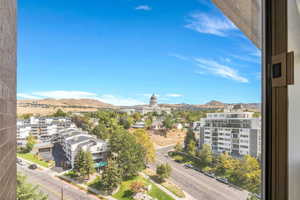 Water view featuring a mountain backdrop