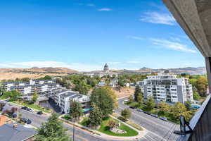 Aerial view of mountains