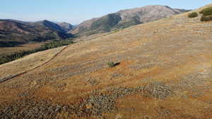 View of mountain background