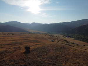 Mountain view featuring rural landscape