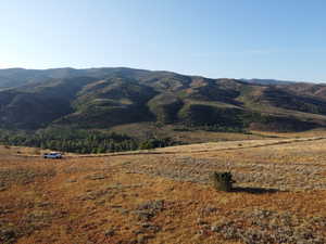 View of mountain backdrop