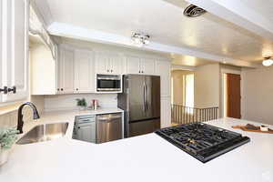 Kitchen with Quartz Countertops