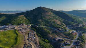View of mountain background