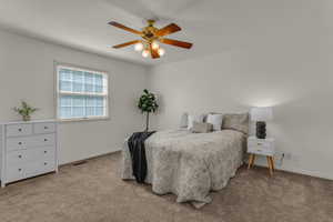 Second primary bedroom with private bathroom on main floor