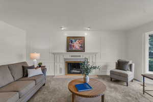 New paint on main floor