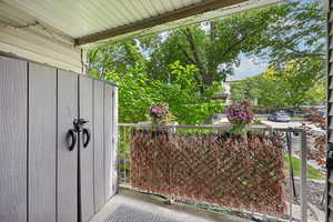Exterior view of electric vehicle charger