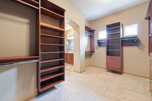 Primary Walk In Closet
