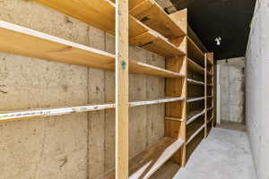 View of storage room
