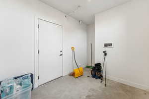 Heated Garage space - perfect for a ski locker