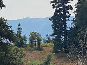 View of mountain backdrop