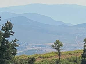 View of mountain backdrop