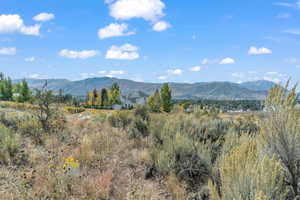 View of mountain background