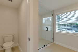 Master Bath with walk in shower
