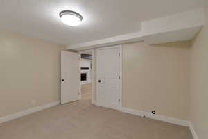 Bedroom 2 in basement