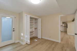 Bedroom 1 in basement