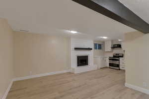 Living space in basement