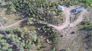 Aerial view of property's location