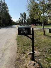 Exterior view of a pad mount transformer