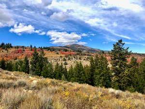 View of mountain backdrop