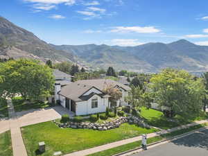 View of mountain backdrop