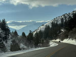 View of mountain backdrop