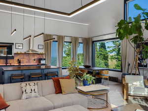 View of living area