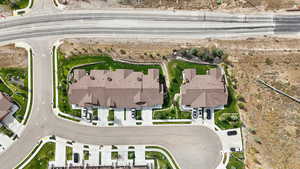 Aerial view of property and surrounding area