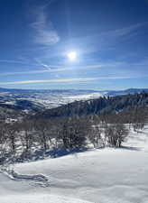 Winter views from the deck
