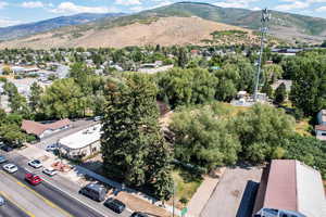 Bird's eye view of mountains