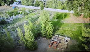 It's fully fenced acre