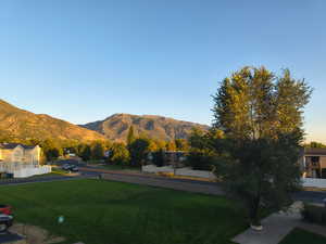 Sunset views of the east bench