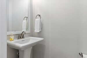 Bathroom with a sink