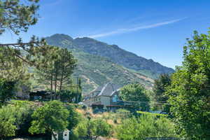 View of mountain backdrop
