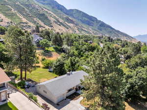View of mountain backdrop
