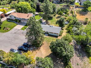 Aerial view of property and surrounding area