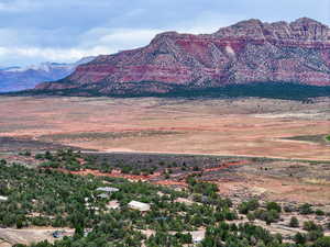 View of mountain backdrop