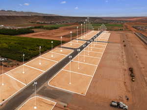 View of community featuring a mountain view