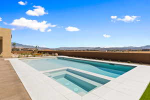 Pool & Spa with Automatic Cover