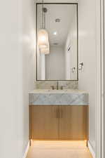 Half Bath by Kitchen